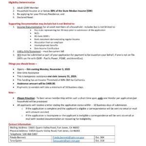 BIA ARP Announcement Oct. 2025