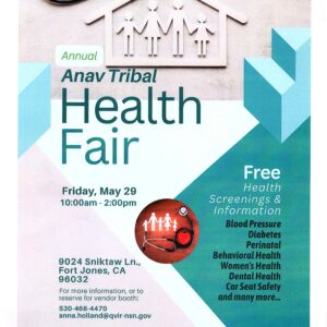 2026 Anav Annual Health Fair Flyer