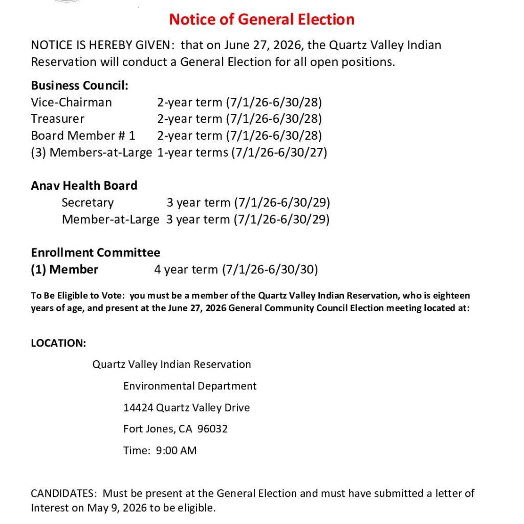 GC Election Announcement 052926